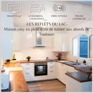 Maison T5 -Les reflets du lac - Terrasse -Piscine - 梅维尔