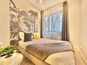 APPARTEMENT 2 chambres avec Jardinet, proche GARES - 蒙桑巴勒尔