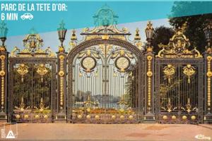 Le Masséna dOr, Calme, Métro, et Parc Tête Dor