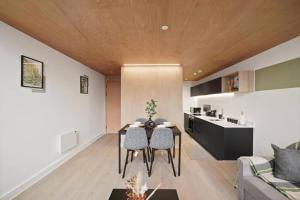 Modern apartment with roof terrace