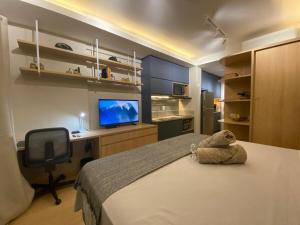 Smart Studio 307 - Completo e Prox Metro Faria Lima