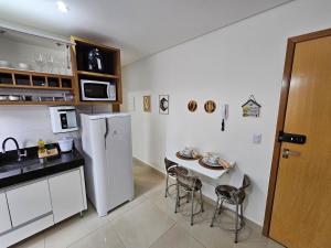 Flat Lindíssimo de 2qts uma esquina do Flamboyant Shopping 206