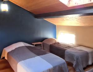 Maisons de vacances Maison avec sauna a Saint-Sauveur-en-Rue, 60 m² : photos des chambres