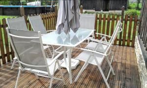 Maisons de vacances Maison charmante a Notre-Dame-du-Touchet avec piscine partagee : photos des chambres