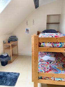 Maisons de vacances Maison spacieuse a Viarmes avec grand jardin et climatisation : photos des chambres