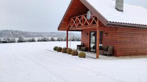 Domek nad samym jeziorem sauna jacuzzi