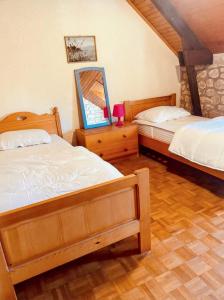 Maisons de vacances Maison accueillante a Erdeven avec jardin : photos des chambres
