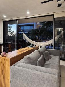 Artistic Loft Steps from the Beach with Pool View