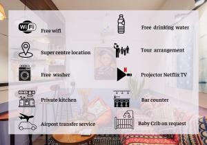 An House - 2BR Fusion Indigo - 5 to Ho Guom with Projector & Washer