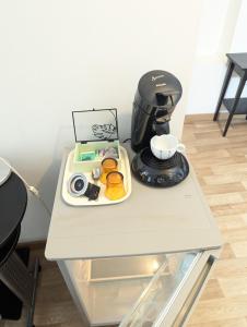 Sejours chez l'habitant Chambres Poitiers Centre Ville - Salle de Bain, Refrigerateur, TV et machine a cafe privatifs - Cuisine commune - Terrasse - Hotel de ville a 200m : photos des chambres