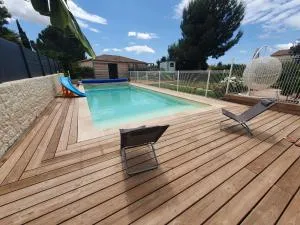 Maison familiale avec grande piscine - 克莱蒙莱罗