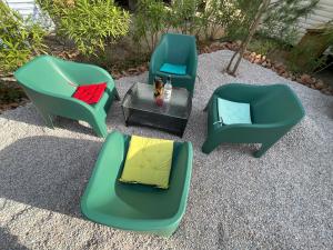 Campings Mobil Home Bleu ‘n’ Blue : photos des chambres