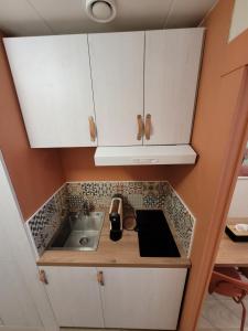 Appartements Studio Victoria SPA, au coeur du centre-ville CABINE HAMMAM -WIFI -GRAND LIT DOUBLE QUEEN SIZE 160x200cm : photos des chambres