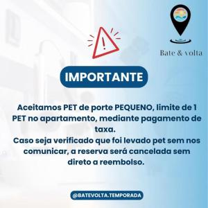 Bate & Volta - Apartamentos com 2 quartos próximo ao SESC Bertioga