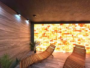 Apartament Superior Blue Przy Plaży- FREE Pool, Saunas, Jacuzzi, Fitness, Salzgrotte