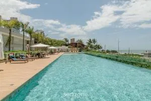 SHC - Condomínio c/ piscina a 50m da praia em Piçarras - Pirraças SHC - Condomínio c/ piscina a 50m da praia em Piçarras - Pirraças