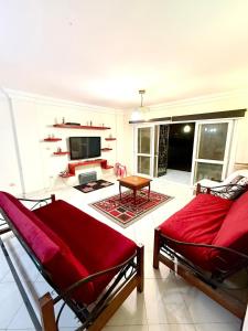 First row villa on the sea in the village of Aquarius family only