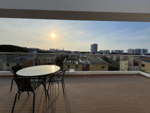 Apartment with large balcony