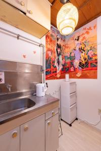 B 3rooms MAX10people 6min Shinjuku 11min Shibuya 12min walk Ikebukuro LEON RESORT IKEBUKURO traditional Japanese room 池袋 最大10名