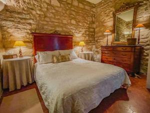 Maisons de vacances Maison de charme au coeur du village de Gordes : photos des chambres