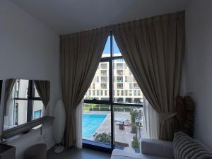 Panaromic pool view 1BR