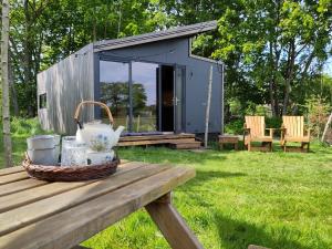 Tiny house met privé hottub