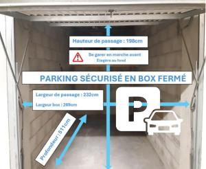 Arty Appart - Sauna en option, Parking box privé, Balcon