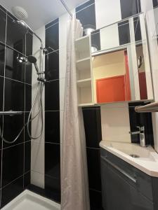 Auberges de jeunesse Auberge de Jeunesse HI Le Mont-Dore : Chambre 6 Lits avec Salle de Bains 
