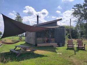 Tiny house met privé hottub