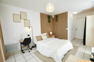 Appartements Le Chic Urbain - Hopitaux Facultes - Chateau d-O - Free Parking : photos des chambres