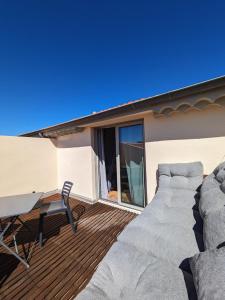 Studio Dernier Etage Le Nid dAmour - Séjour Romantique, Mandara Beach, Juan-les-Pins