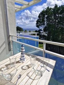 Appartements Le Trez-, vue mer imprenable : photos des chambres