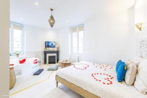 Appartements Le Nid d'Eliyah, suites avec jacuzzi 15min Disneyland Paris : photos des chambres