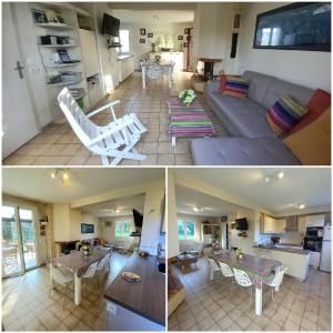 Maisons de vacances Charmante maison familiale pres des plages et du GR 34 pour 8 a 10 personnes Location uniquement a partir de 4 nuitees : photos des chambres