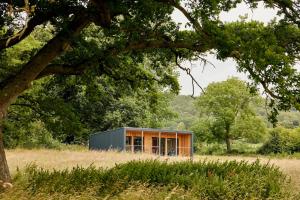 Eco cabin with lovely views of Mendips AONB cabin 4