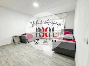 Serviceroom24 - Apartment 3 in Gladbeck WLAN - Smart-TV - 24-7 Check-in und Küche - Bottrop-Kirchhellen