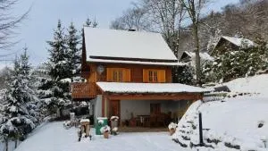 Ferienhaus Sonnenblick Entspannung mit Sauna Kamin und Balkon - Mengersgereuth-Hämmern