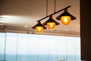 Cobertura com vista panorâmica da Praia da Vila