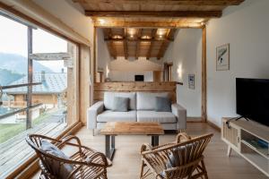 La ferme d'Hauteluce - Chalets : photos des chambres