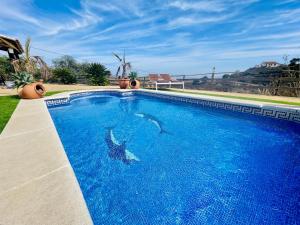 Villa in Malaga, private pool and sea view