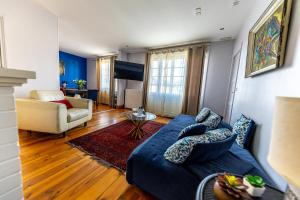 Maison de ville vue port