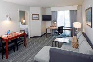 One-Bedroom Queen Suite with Sofa Bed room in Residence Inn Minneapolis Downtown at The Depot