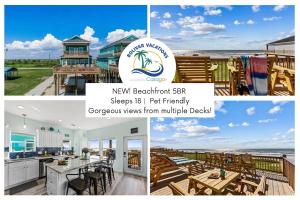 Mimosa Beach - Luxury Beachfront 5BR, Gorgeous views from multiple Decks