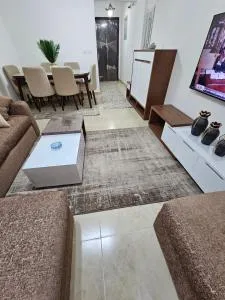 مدينتي مفروش فندقي اول سكن وموقع مميز جدا - Madinaty