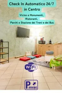 Zen House in the Center W Free Parking and 24Hours Automatic Check-In - Frassineto Po