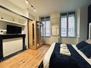 Saun arene grand T2 proche gare avec sauna
