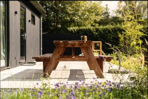 Boshuisje bij Veluwe met hottub
