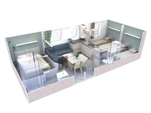Campings Camping 4 etoiles - Piscine - efcfbi : photos des chambres