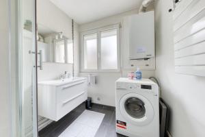 Appartements Bel appartement pour 8 personnes a 15 minutes CDG : photos des chambres