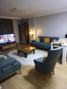 Seyhanda 2 oda bir salon full apartmant